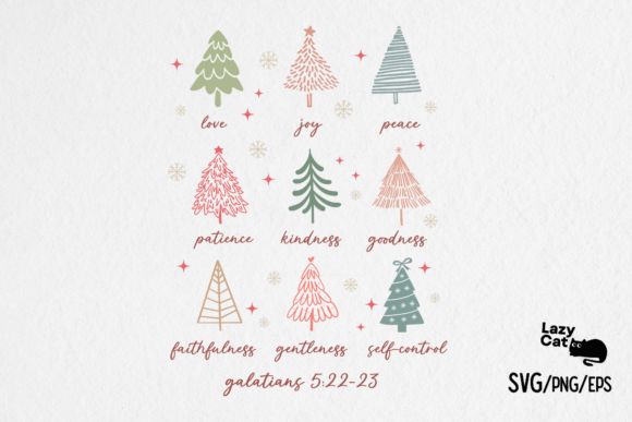 Christian Christmas SVG PNG Bundle - Image 4