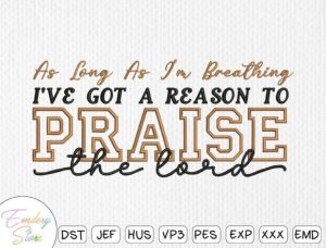 Christian Machine Embroidery Design