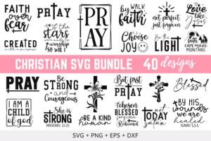 Christian SVG Bundle, Religious SVG,