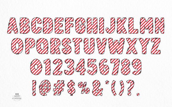 Christmas Army Bundle Font - Image 4