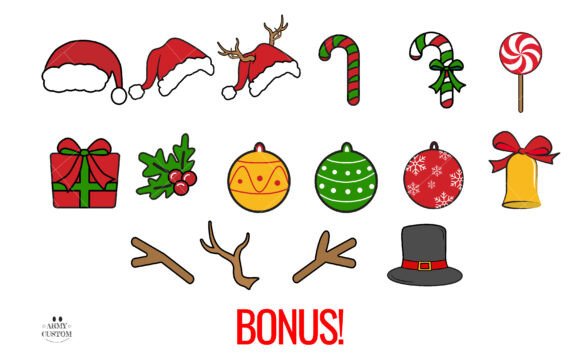 Christmas Army Bundle Font - Image 8