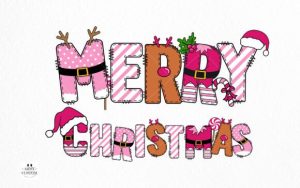 Alternative view of Christmas Army Bundle Font