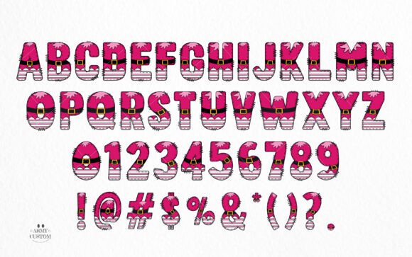 Christmas Army Bundle Font - Image 5