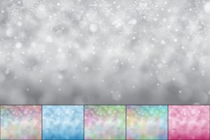 Christmas Background of Snowflakes