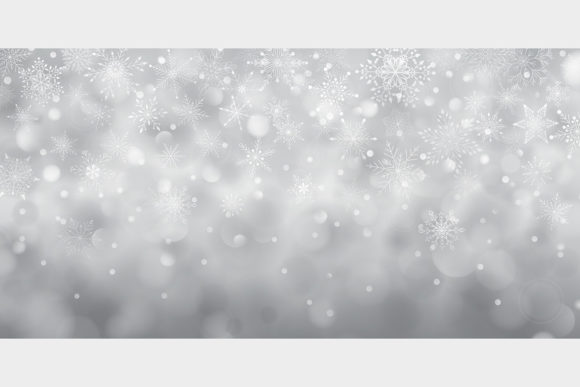 Christmas Background of Snowflakes - Image 3