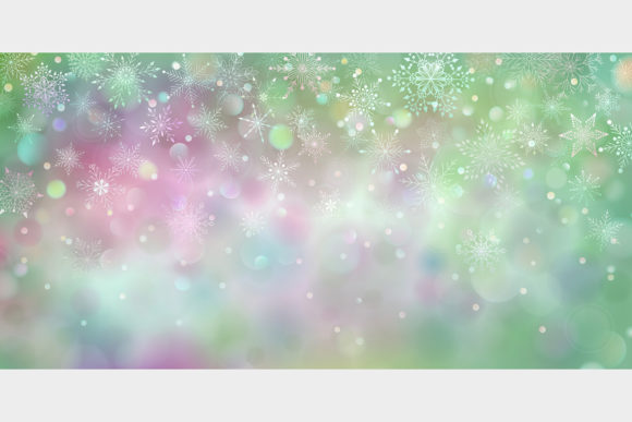 Christmas Background of Snowflakes - Image 5