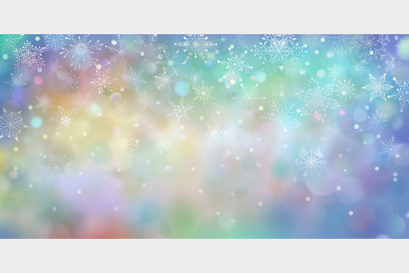 Christmas Background of Snowflakes - Image 6