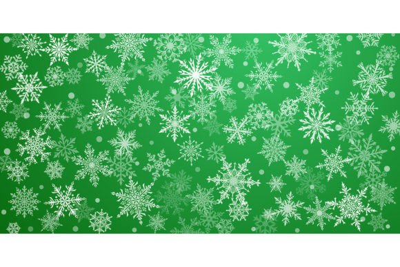Christmas Backgrounds of Snowflakes - Image 3