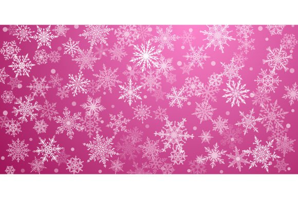 Christmas Backgrounds of Snowflakes - Image 4