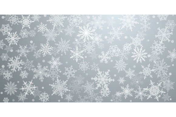 Christmas Backgrounds of Snowflakes - Image 7