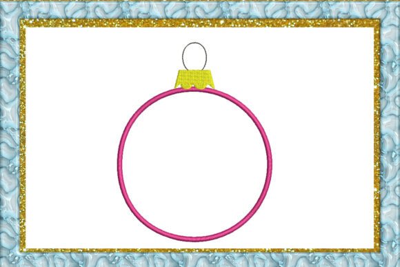 Christmas Ball Applique - Image 2
