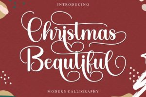 Christmas Beautiful Font