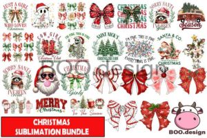 Christmas Bundle Png,Merry Christmas Png