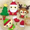 Christmas Bundles Felt Sewing Pattern