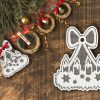 Christmas Candles FSL Decoration