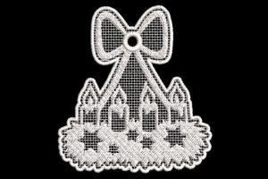 Alternative view of Christmas Candles FSL Decoration