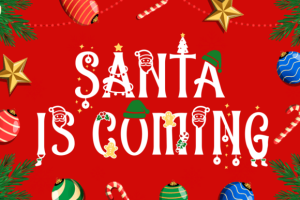 Alternative view of Christmas Chances Font