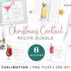 Christmas Cocktail Recipe Bundle