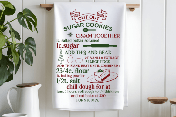 Christmas Cookie Recipe Svg Bundle - Image 2