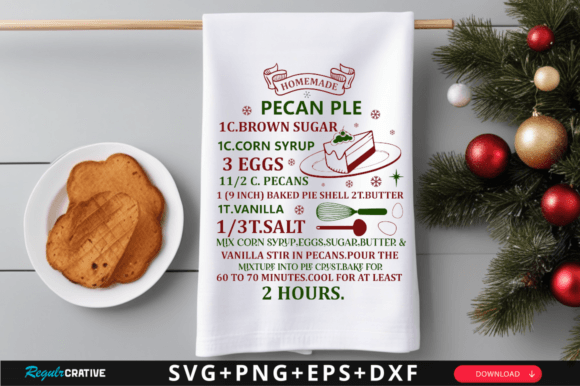 Christmas Cookie Recipe Svg Bundle - Image 3