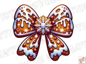 Christmas Coquette Bow Png Christmas Png