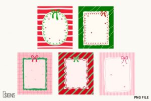 Alternative view of Christmas Coquette Wall Art Frame Bundle
