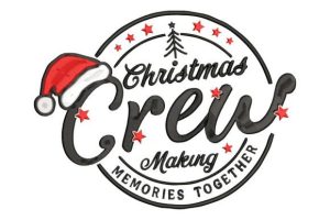 Christmas Crew Making Memories Together
