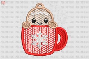 Christmas Cup Ginger Bear