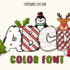 Christmas Cute Star Font