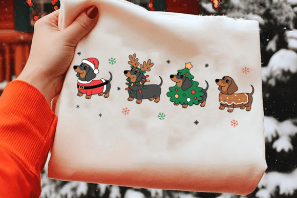 Christmas Dachshund PNG: Dog Lover