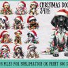 Christmas Dog Breeds Clipart Bundle