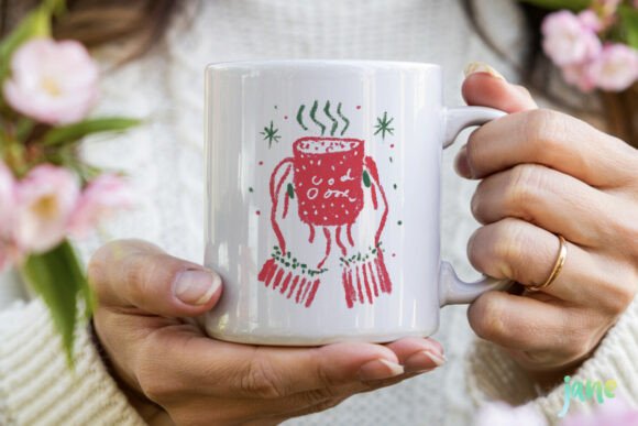 Christmas Doodle Clipart Sublimation - Image 8