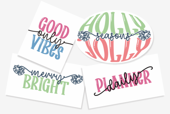 Christmas Duo Font - Image 4