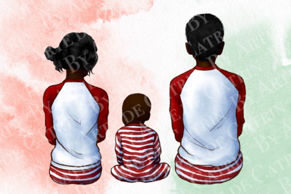 Christmas Family Look Clipart - Image 7