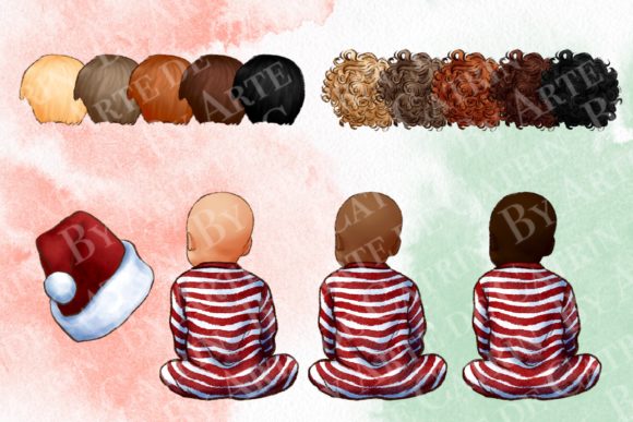 Christmas Family Look Clipart - Image 6