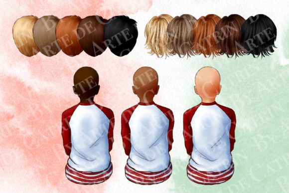 Christmas Family Look Clipart - Image 5