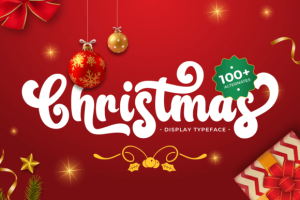 Alternative view of Christmas Font