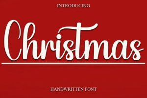 Christmas Font