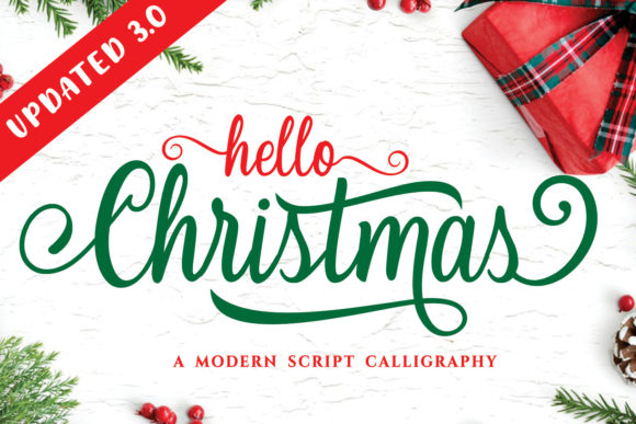 Christmas Font - Image 2