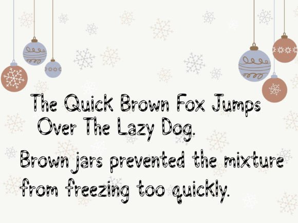 Christmas Font - Image 3