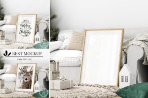 Christmas Frame Mockup - 93
