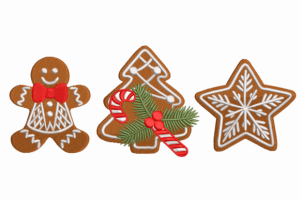 Christmas Gingerbread Cookie
