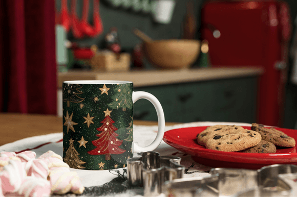 Christmas Glitter Digital Paper - Image 4