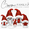 Christmas Gnome Family Clipart