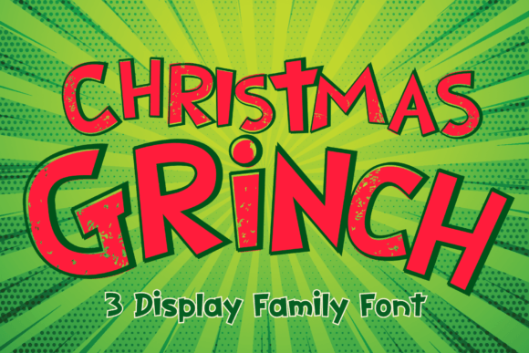 Christmas Grinch Font