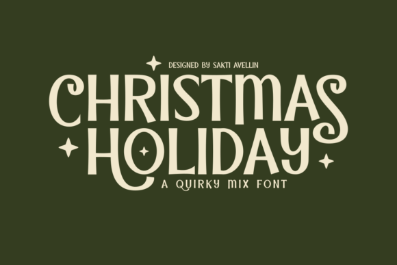 Christmas Holiday Font