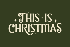 Alternative view of Christmas Holiday Font