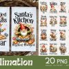 Christmas Kitchen Towel Sublimation