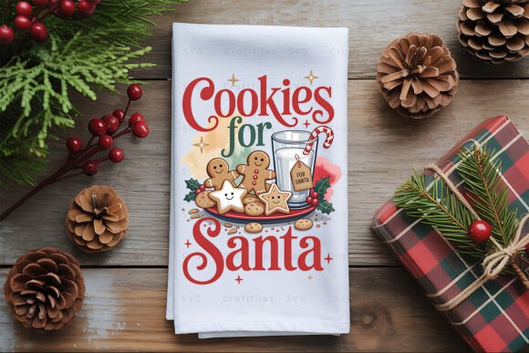 Christmas Kitchen Towel Sublimation Bund - Image 2