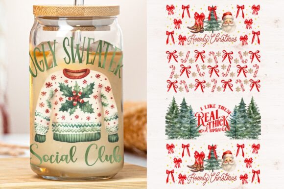 Christmas Libbey Glass Wrap Bundle - Image 4